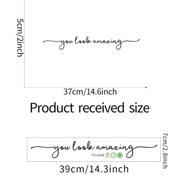 Inspirational Slogan Decal Decor - Picture 2 of 9